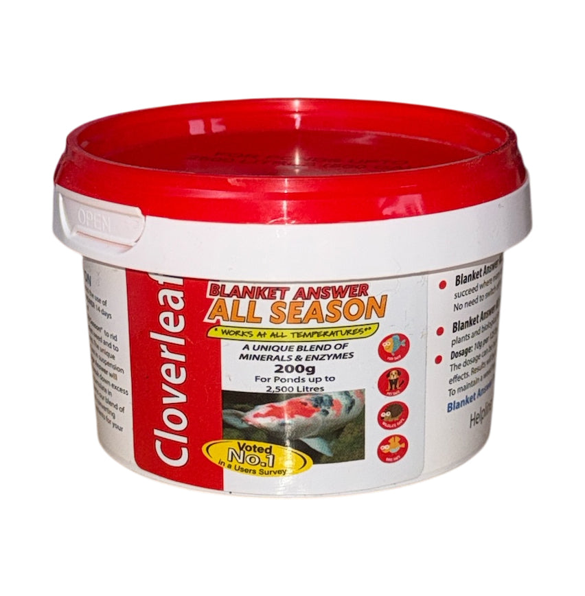 Cloverleaf Blanket Answer All Season Blanket Weed Treatment Pond