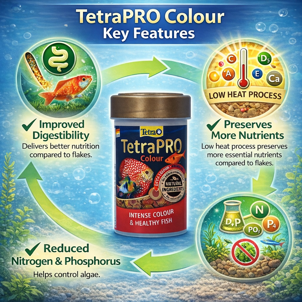 TetraPRO Tropicals Colour-Boosting Fish Food