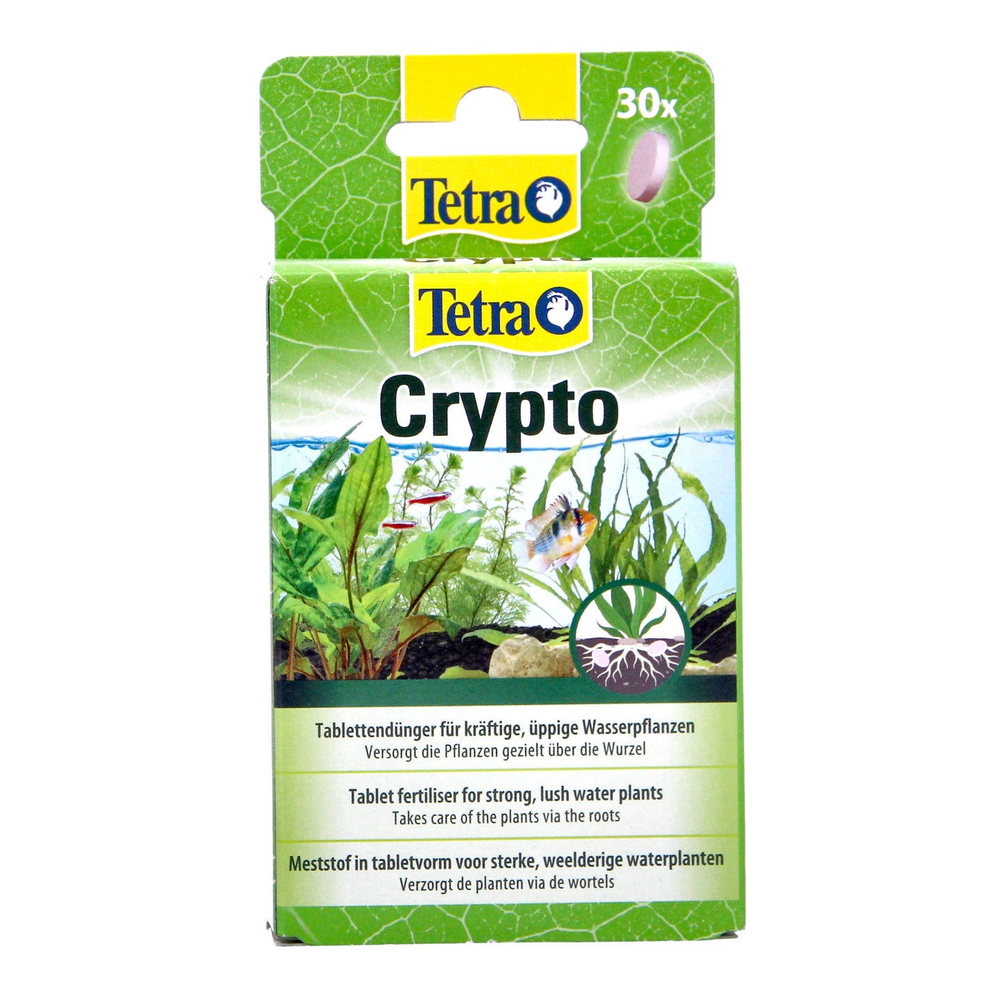 Tetra Root Crypto 30 Tabs Aquarium Plant Fertiliser