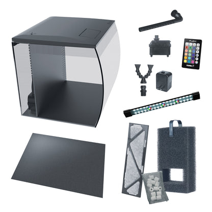 Fluval Flex 2.0 34L Black Aquarium