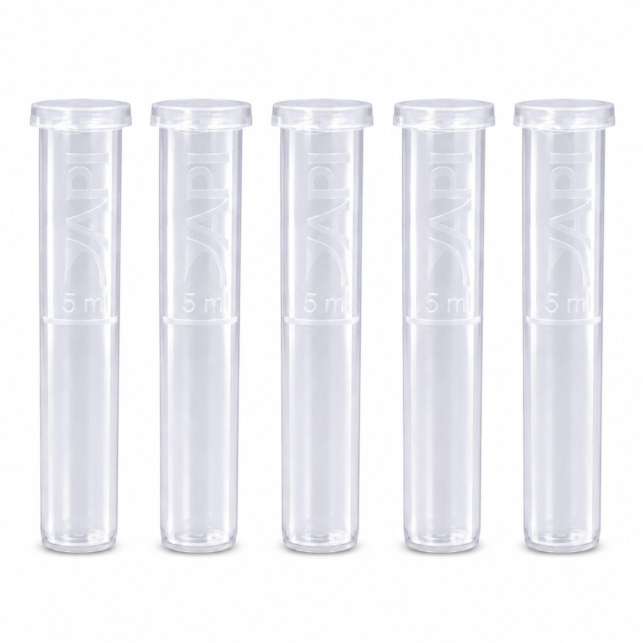 API Replacement Test Tubes with Screw Caps