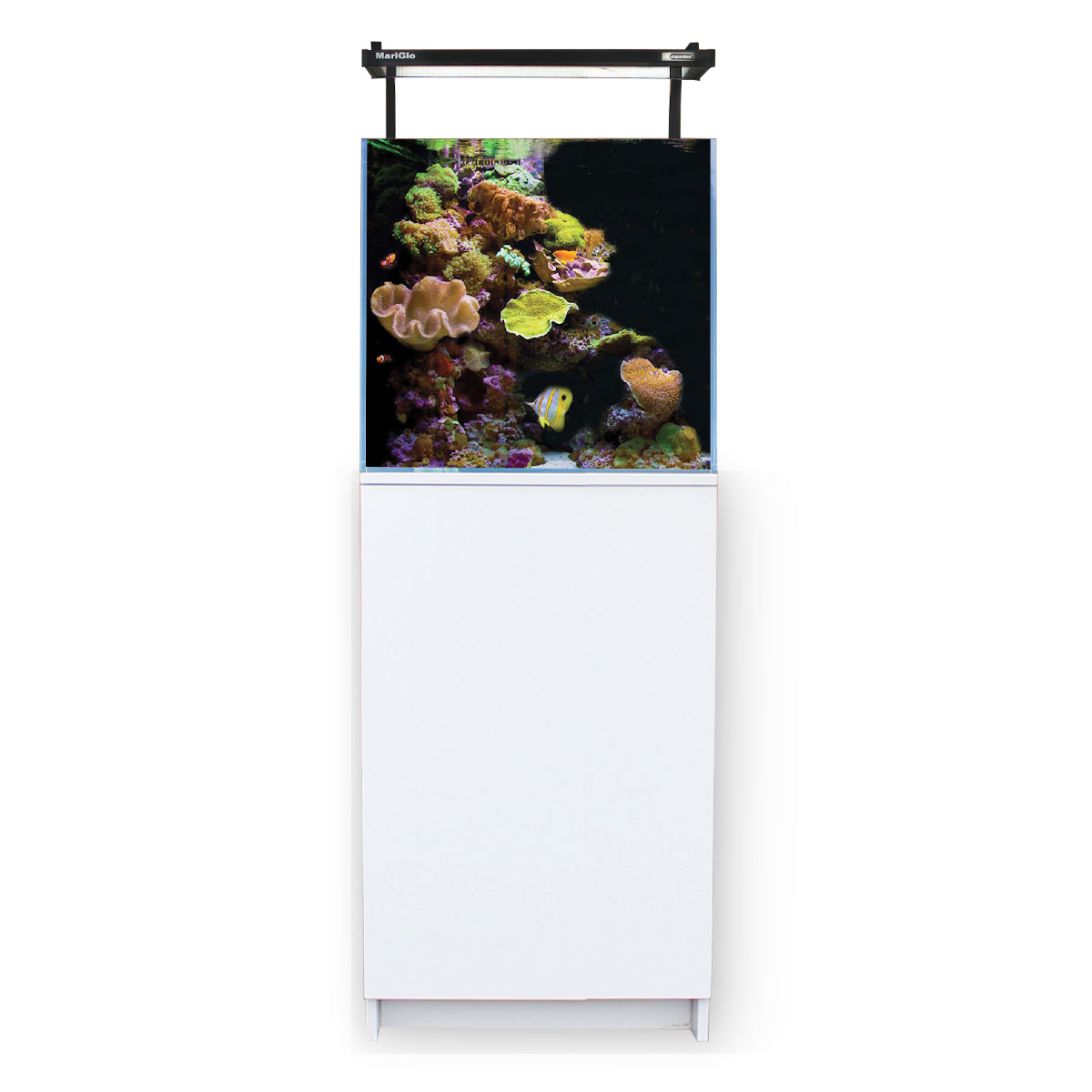 Aqua One MiniReef 90 Marine Tank & White Cabinet