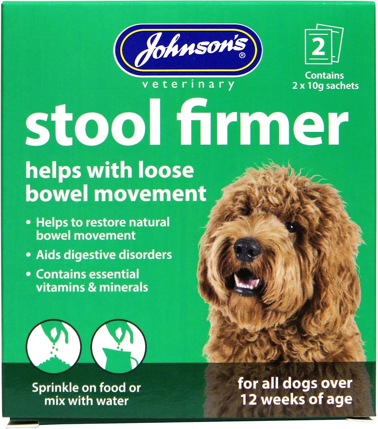 Johnsons Vet Stool Firmer For Cats and Dogs