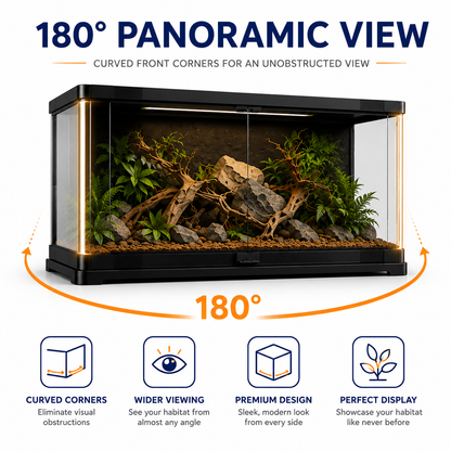 Exo Terra  Vista 120XL - Panoramic Terrarium 120x60x60cm