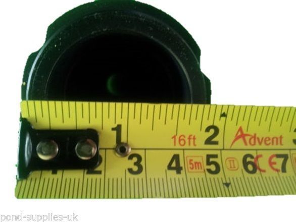 1.5" Threaded Hosetail & Nut x5 Pond Pump Filter Hose Connector Adapter
