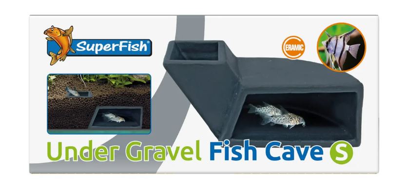 Superfish Undergravel Fish Cave Small and Medium Size Hide Cover