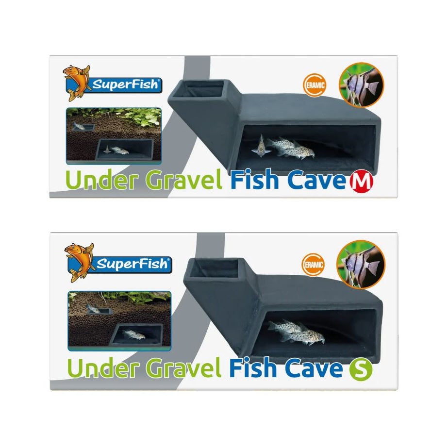 Superfish Undergravel Fish Cave Small and Medium Size Hide Cover