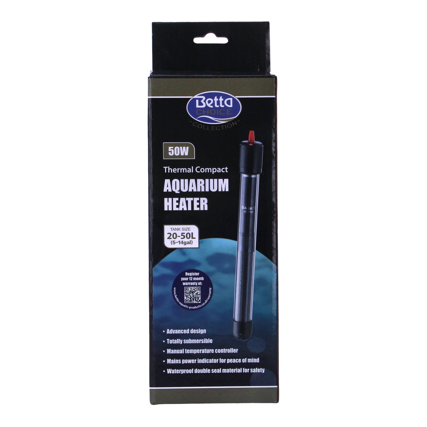 Betta Thermal Compact Heater 50W