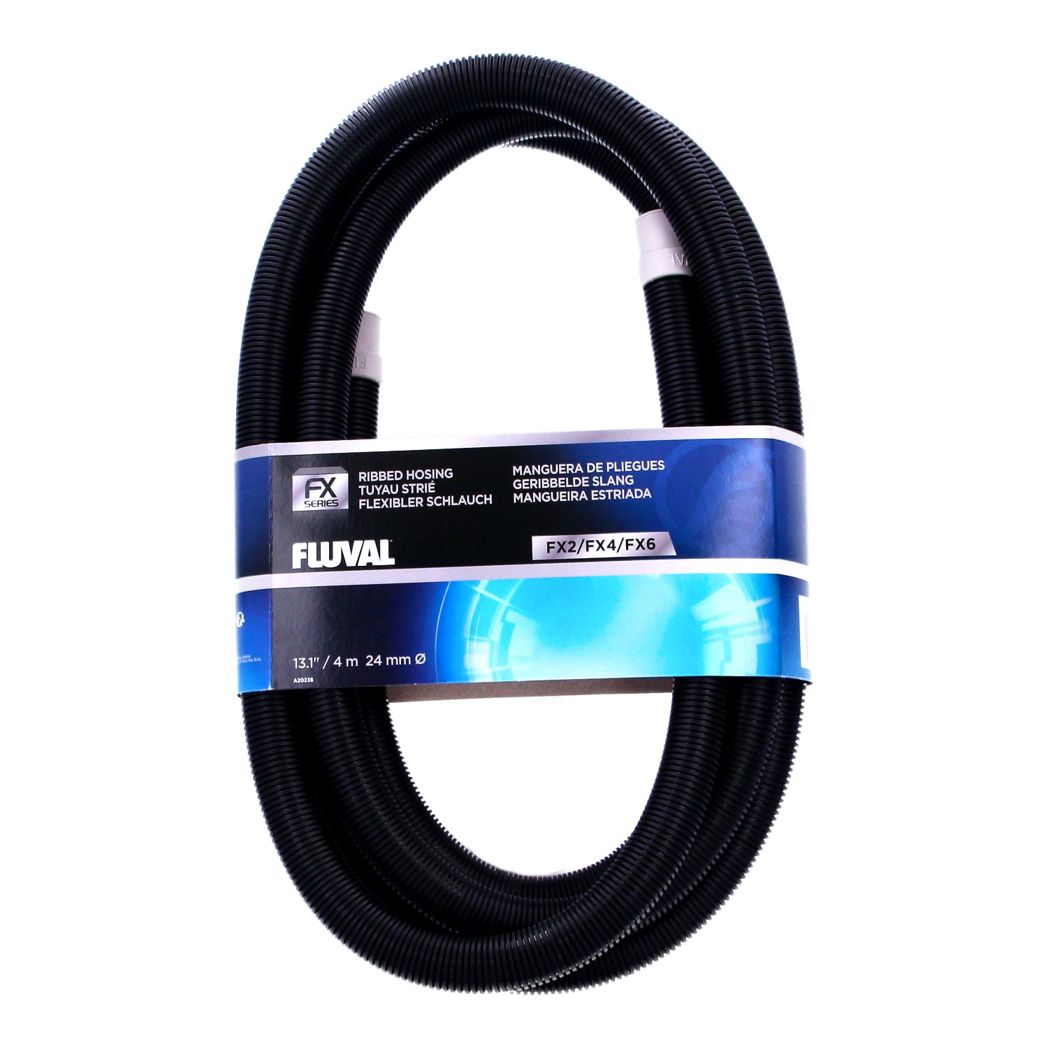 FLUVAL FX5 FX6 RIBBED SPARE HOSING HOSE 4m FOR EXTERNAL FILTER FISH TANK TUBING