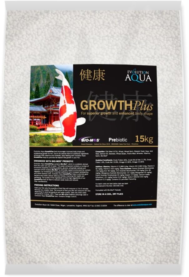EA Growth Plus 15kg (Medium 5–6mm) Fish Food