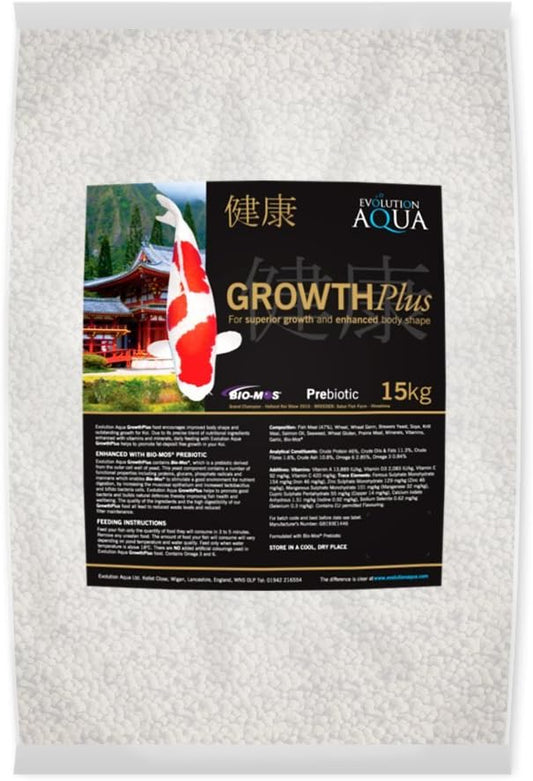 EA Growth Plus 15kg (Medium 5–6mm) Fish Food