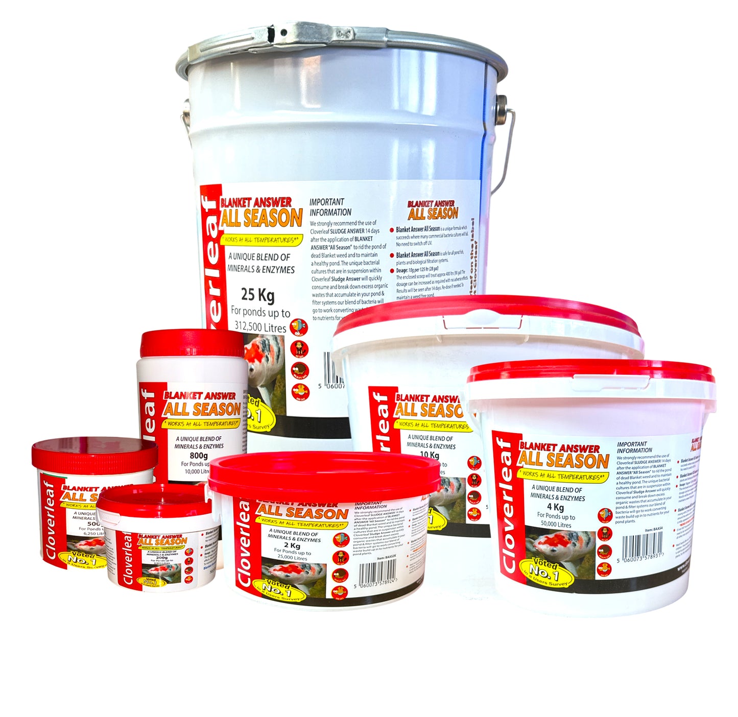 Cloverleaf Blanket Answer All Season Blanket Weed Treatment Pond