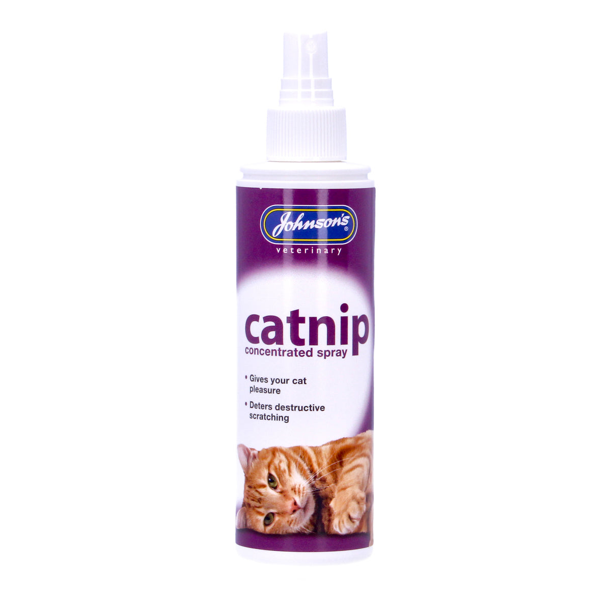 Johnsons Catnip Spray for Cats Natural Cat Mint Oil Toy Scratching Post