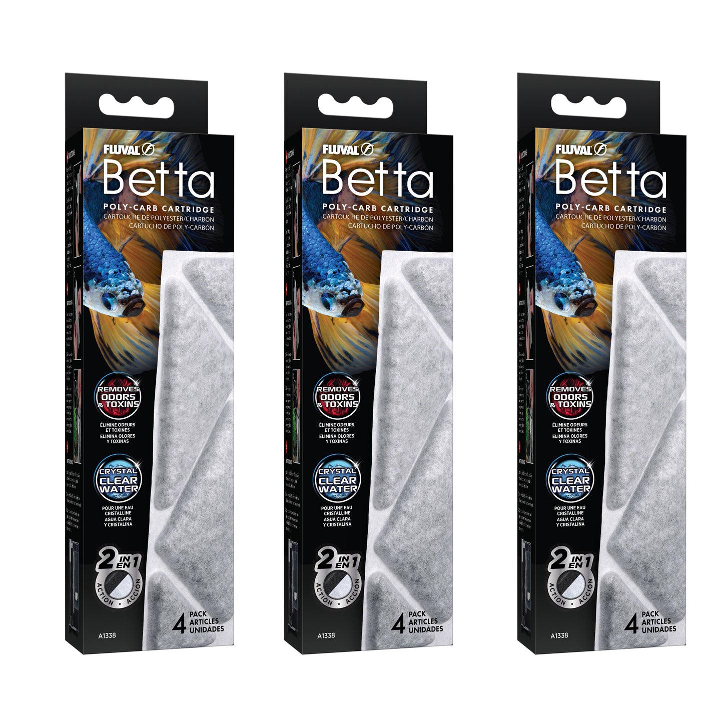 Fluval Betta 20L Replacement Filter Cartridges