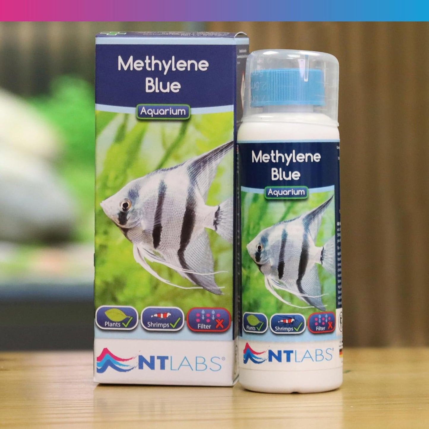 Nt Labs Methylene Blue Aquarium Fish Tank Disease & Treatment Medicine 100ml 