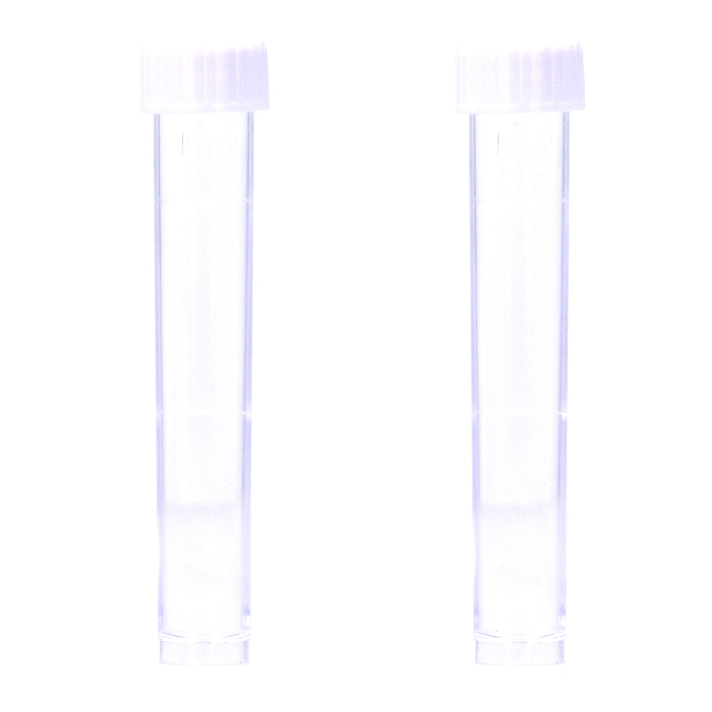 Aquacadabra 10ml Plastic Test Tubes Vials Screw Caps 