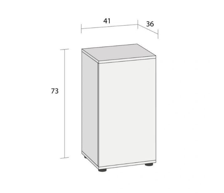 Juwel 54 L Vio Cube Aquarium Fish Tank Set with LED Filter Heater and Cabinet