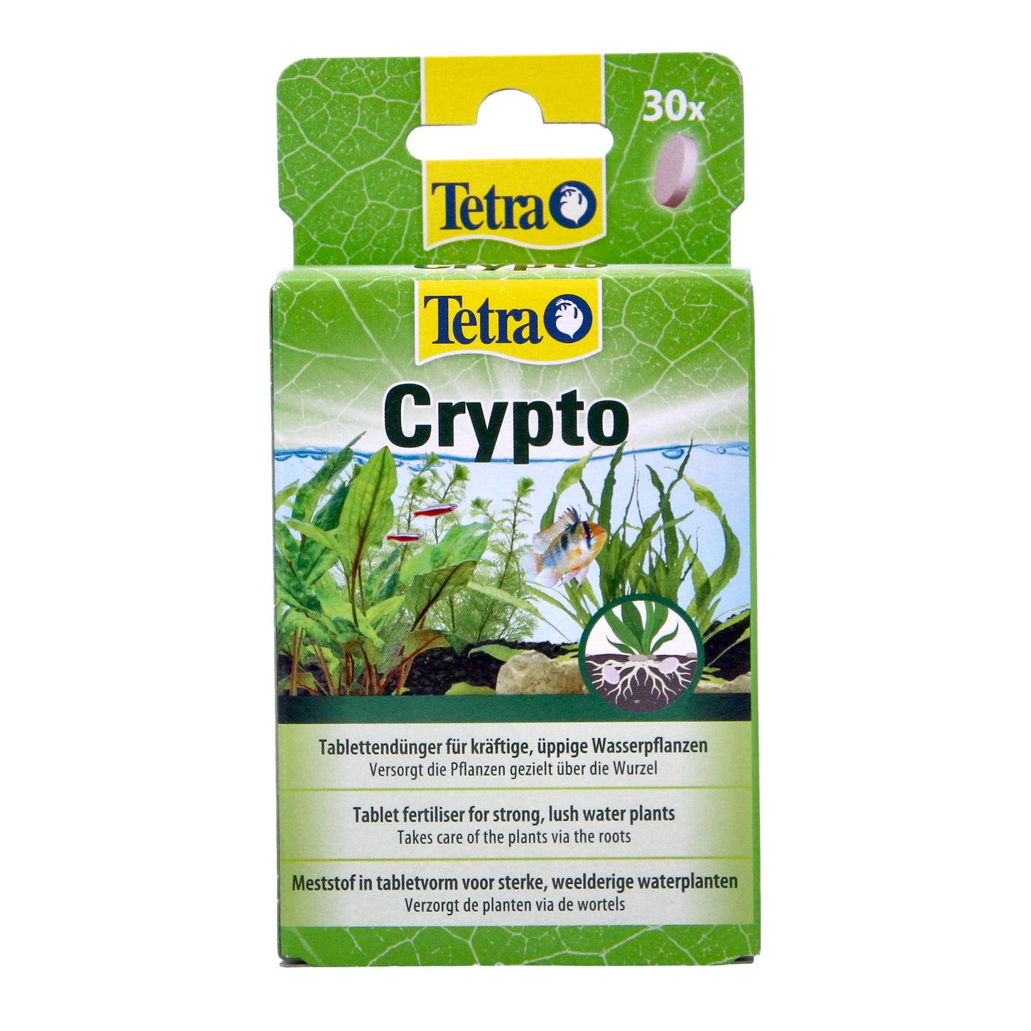 Tetra Root Crypto 30 Tabs Aquarium Plant Fertiliser