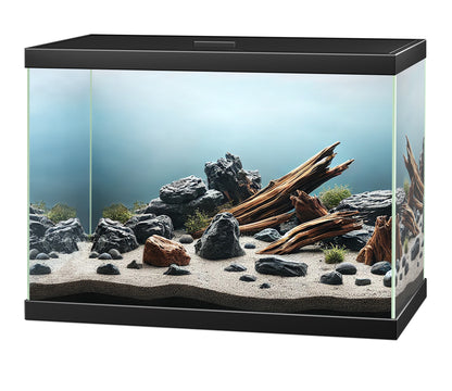 Ciano Aqua 15 Aquarium Black White 13 litre Starter Fish Tank Filter and Lid