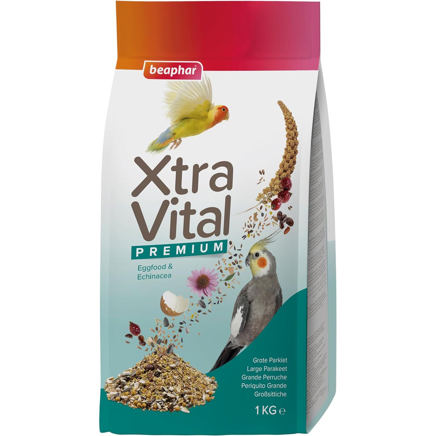 Beaphar XtraVital Large Parakeet All-in-One Food