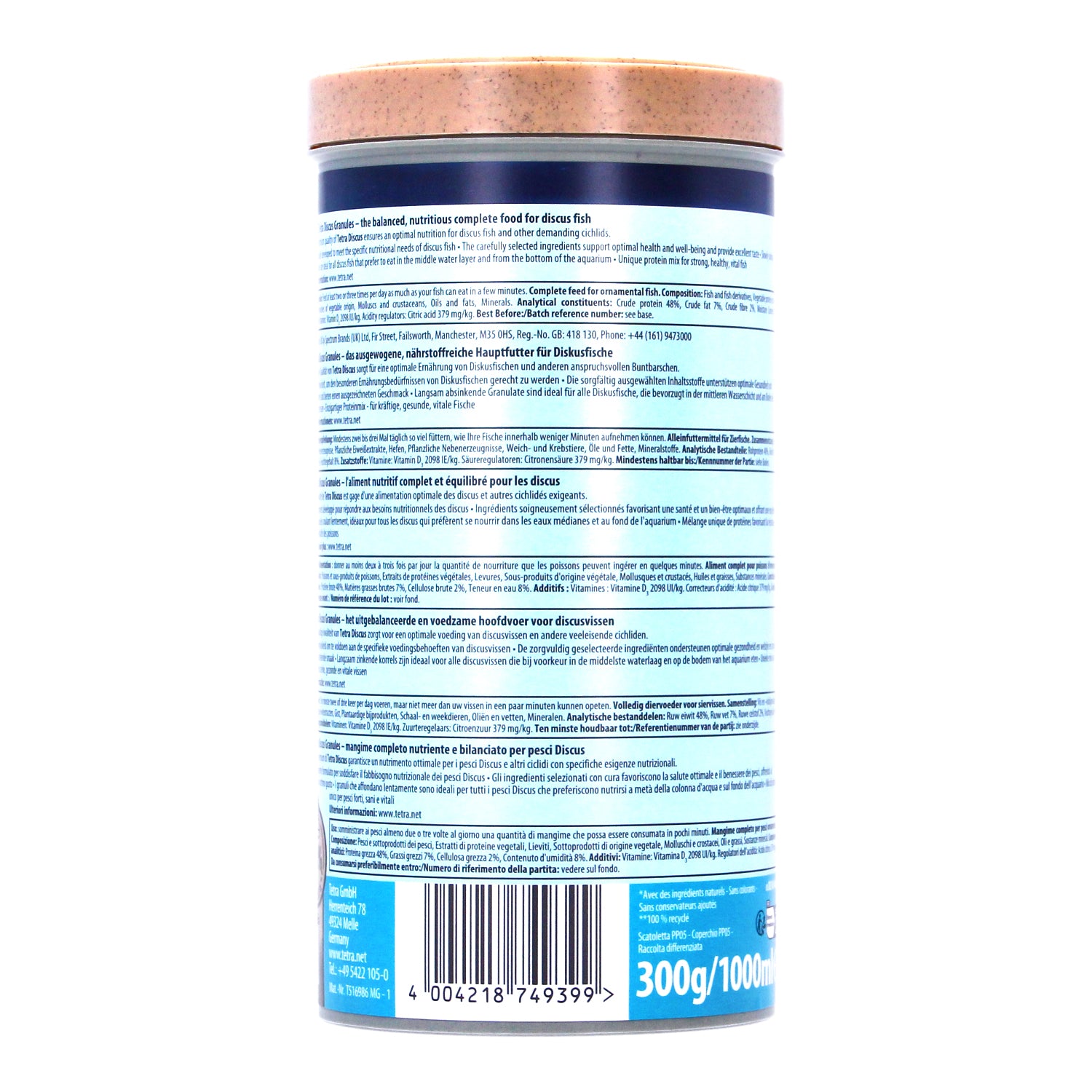 Tetra Discus Prima Granules 300g