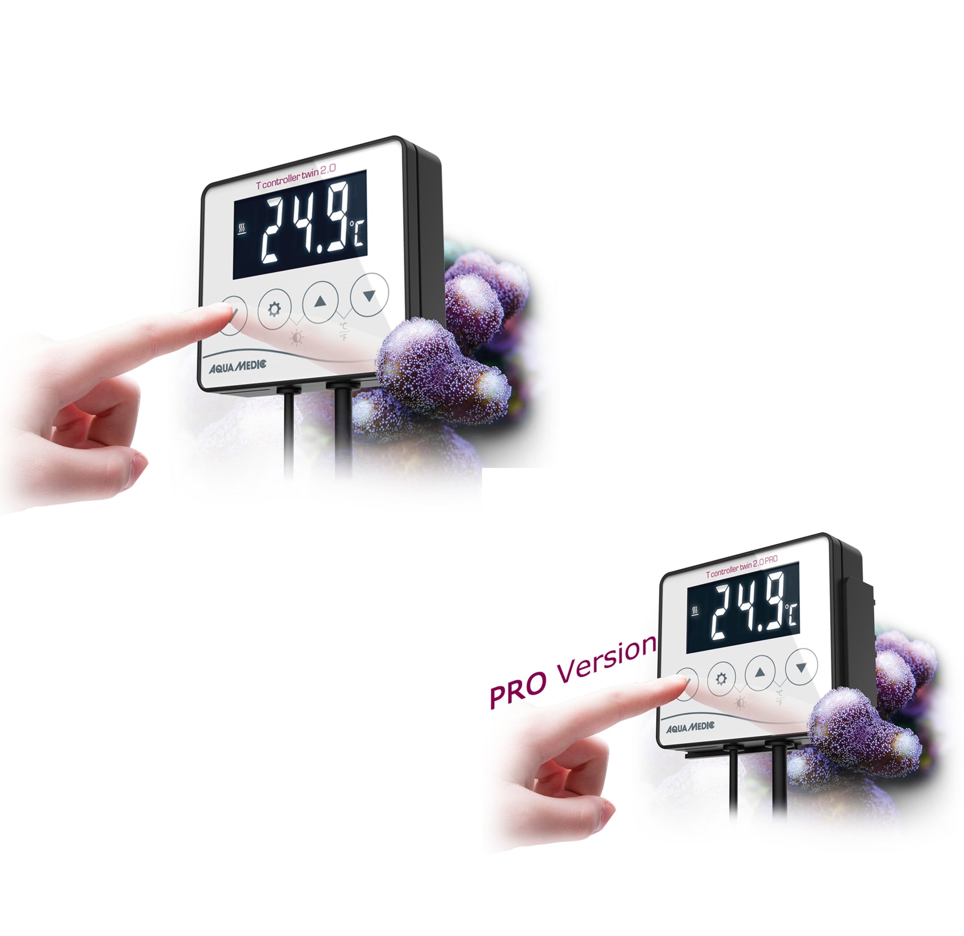 Aqua Medic T Controller Twin 2.0 & PRO Aquarium Temperature Controller