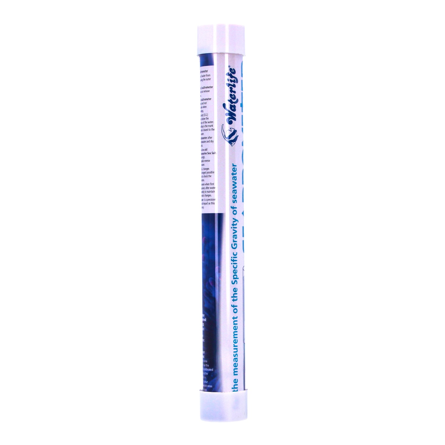 Waterlife Hydrometer SeaDrometer Marine Reef Salt Water Specific Gravity Tester