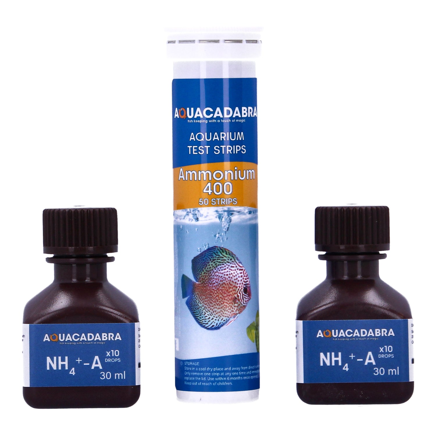 Aquarium Ammonium 400, 50 Strips Water Test Kit