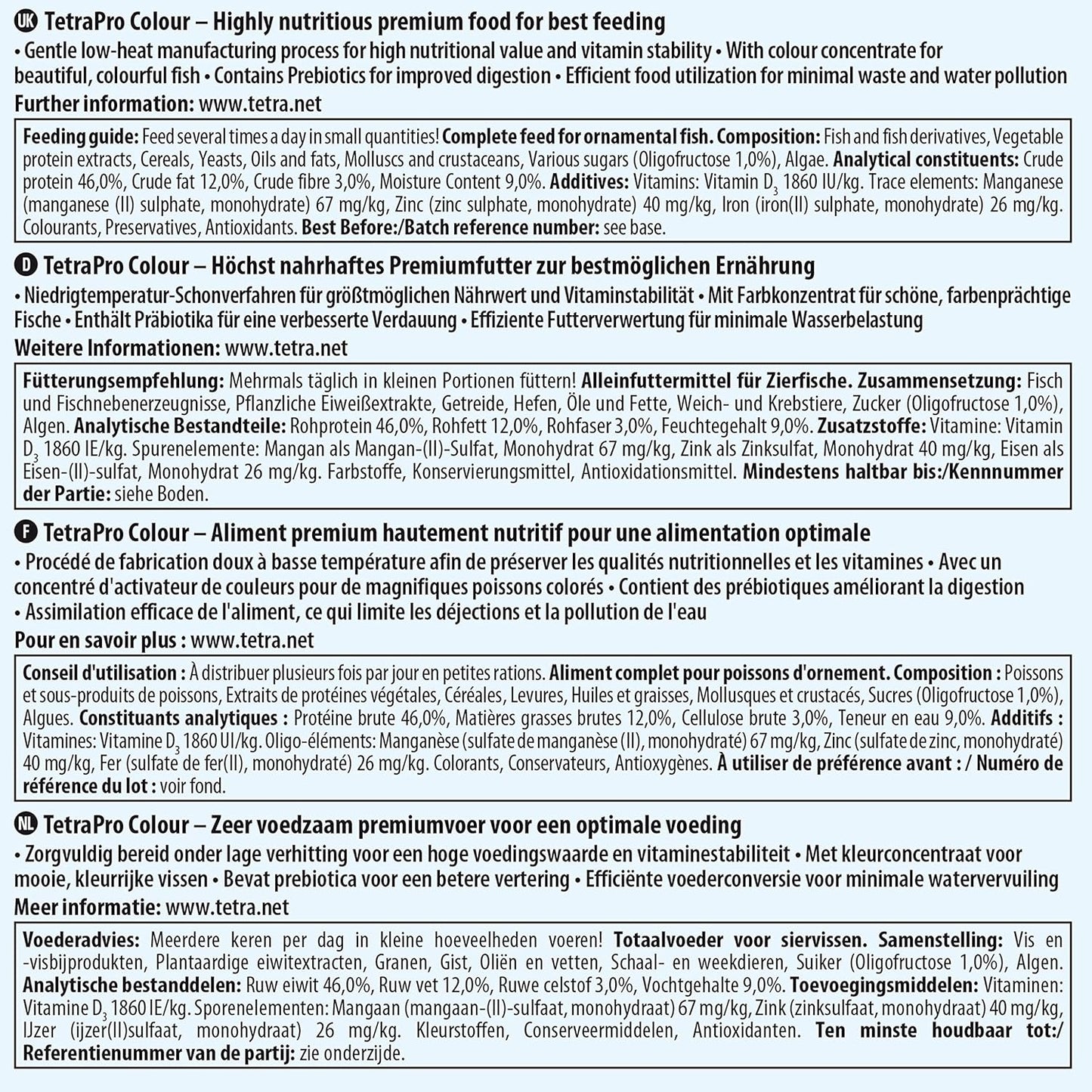 Tetra Pro Colour Multi-Crisps 10L