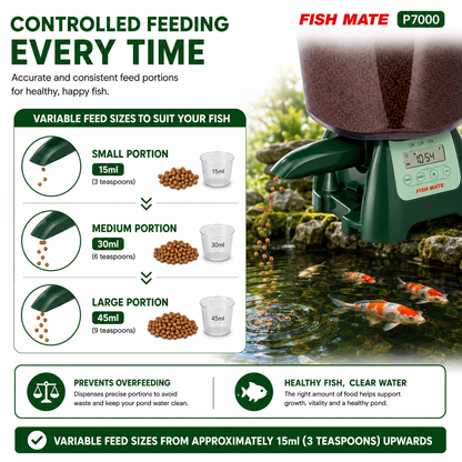 Fish Mate P7000 Pond Fish Feeder