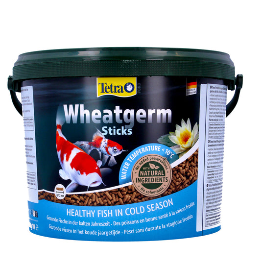 Tetra Pond Wheatgerm Sticks 2kg 10L Bucket
