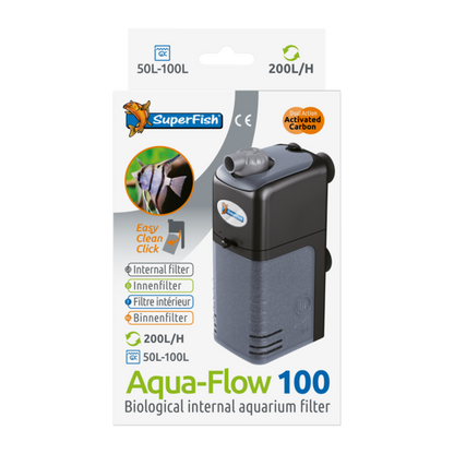 SuperFish AquaFlow 100 Internal Aquarium Filter – Ex-Demo