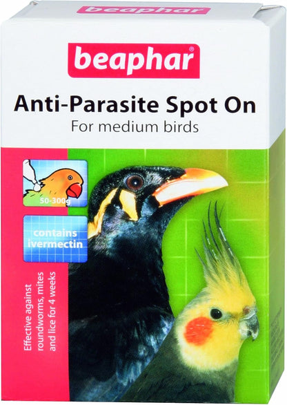 Beaphar Anti-Parasite Spot on for Birds (S/M/L)