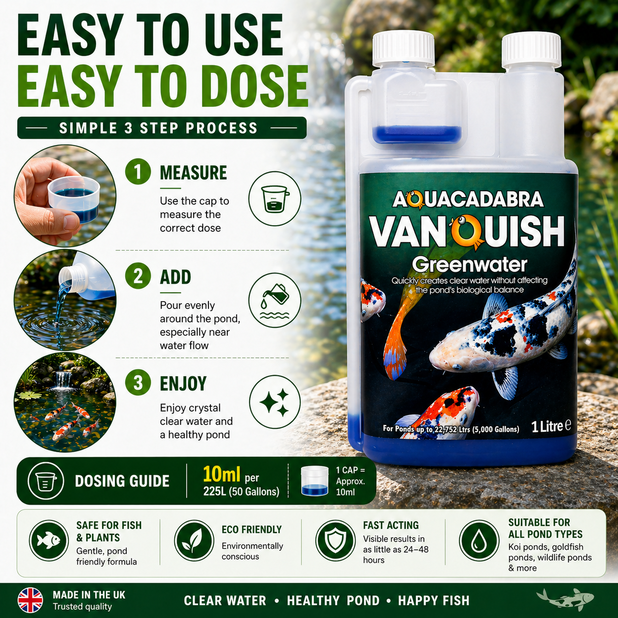 Aquacadabra Vanquish Anti Greenwater