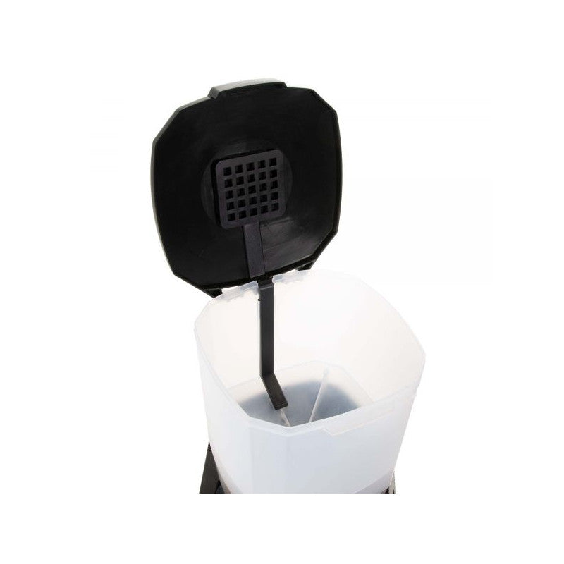 AquaForte 6Ltr Solar Powered Auto Fish Feeder Outdoor