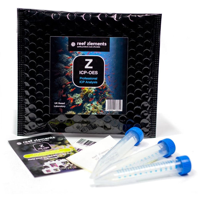 Reef Zlements ICP Test Pack - Saltwater and RO Water