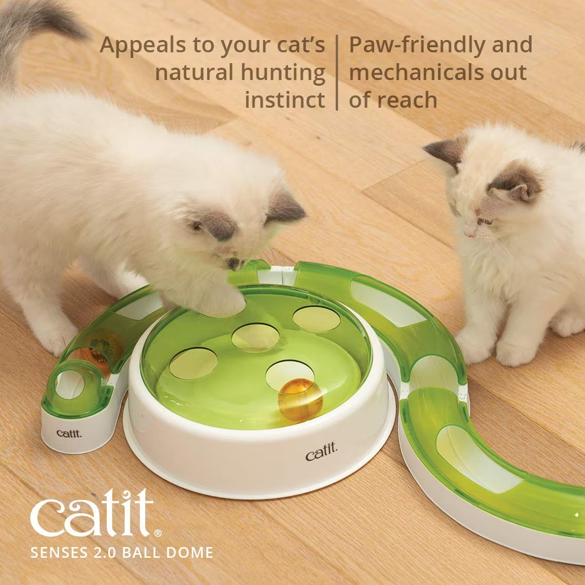 Catit 2.0 Electronic Ball Dome Toy for Cats 