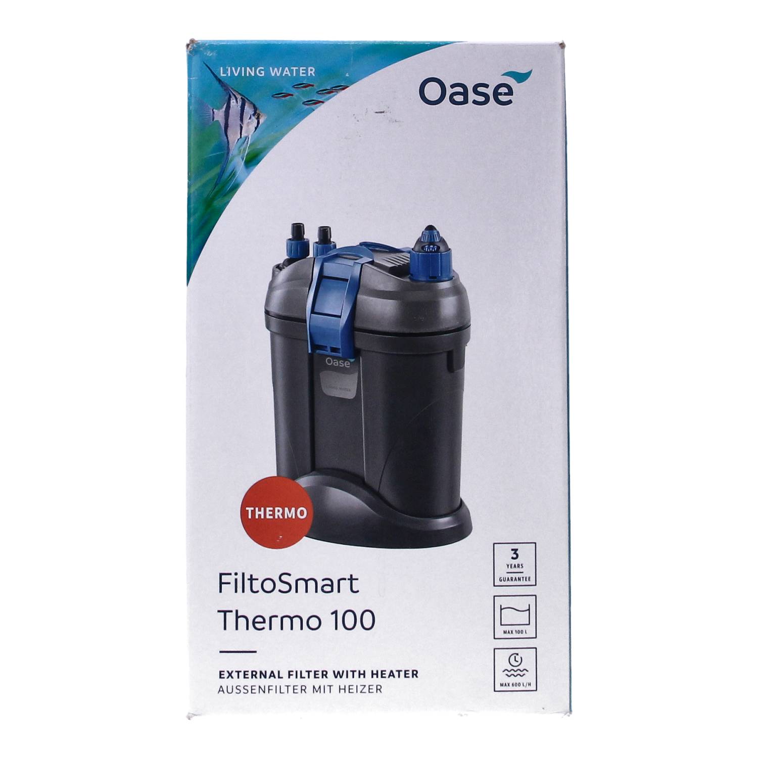 Oase FiltoSmart Thermo 100 External Aquarium Fish Tank Filter