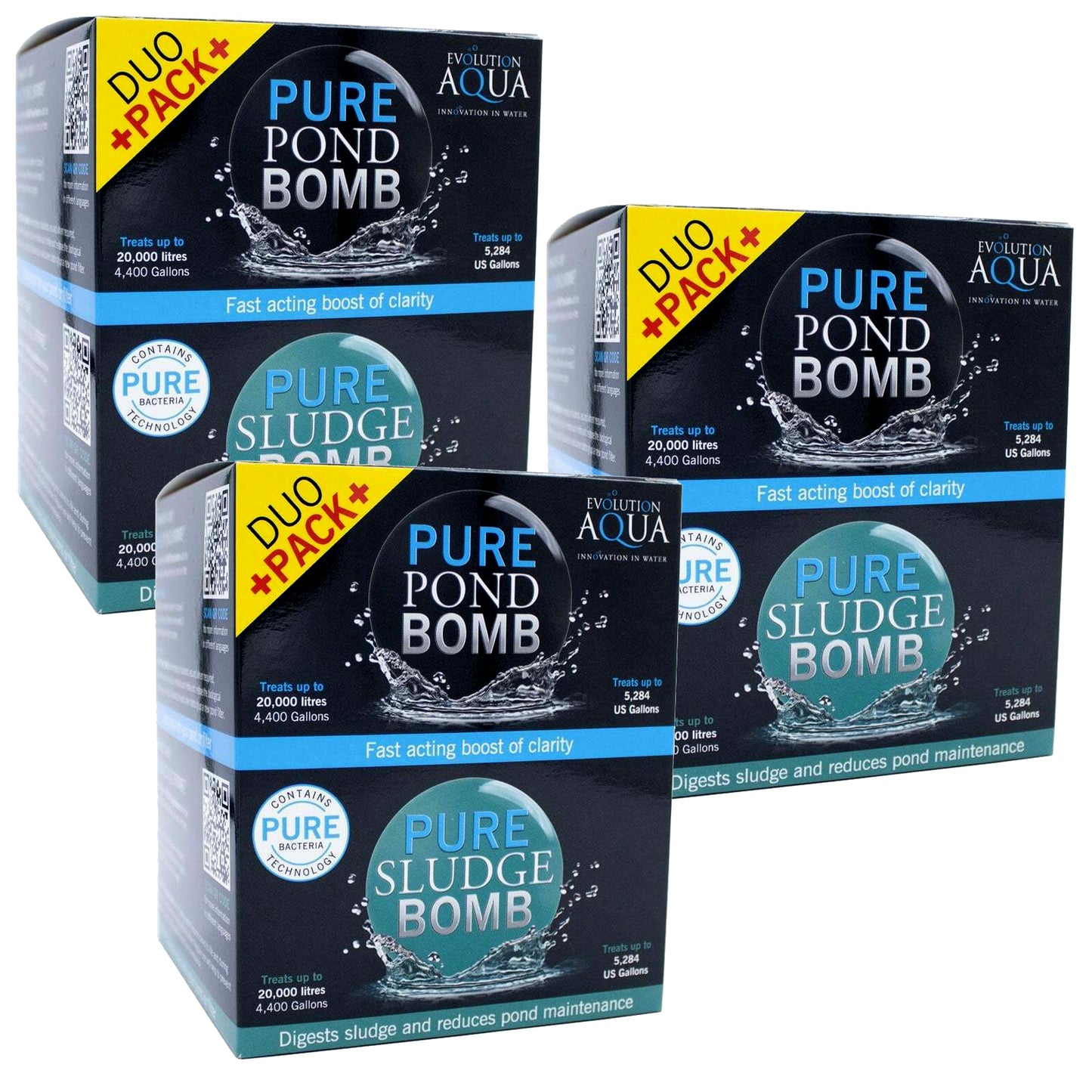 Evolution Aqua Pond Bomb & Sludge Bomb Duo Pack