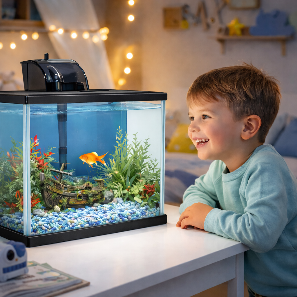 Aqua One Splish & Splash 28L Starter Aquarium Kit – Complete Beginner Fish Tank 