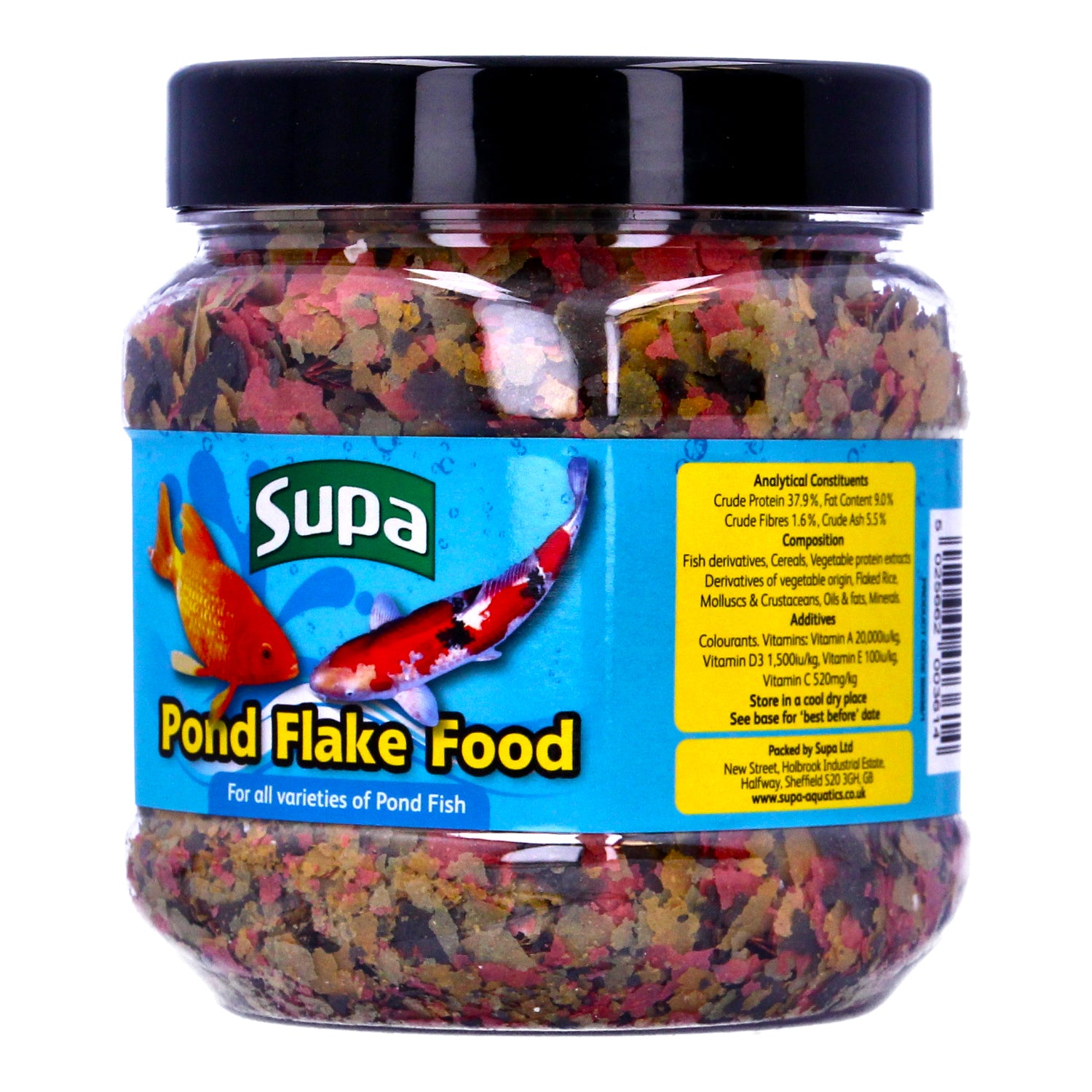 Supa 170g Premium Pond Flakes Koi Carp Goldfish Fish Food
