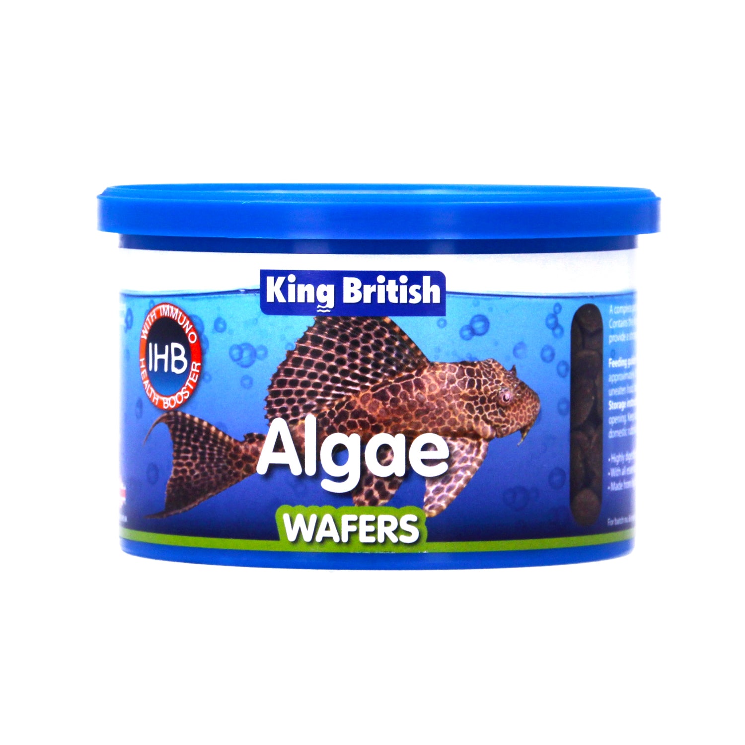King British Algae Wafers Plecostomus Catfish Bottom Feeder Food