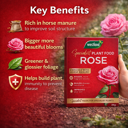Westland Rose Food Enriched Horse Manure 3kg