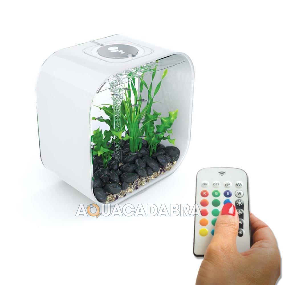 biOrb LIFE 30L Aquarium White – Ex-Demo with LED Fish Tank