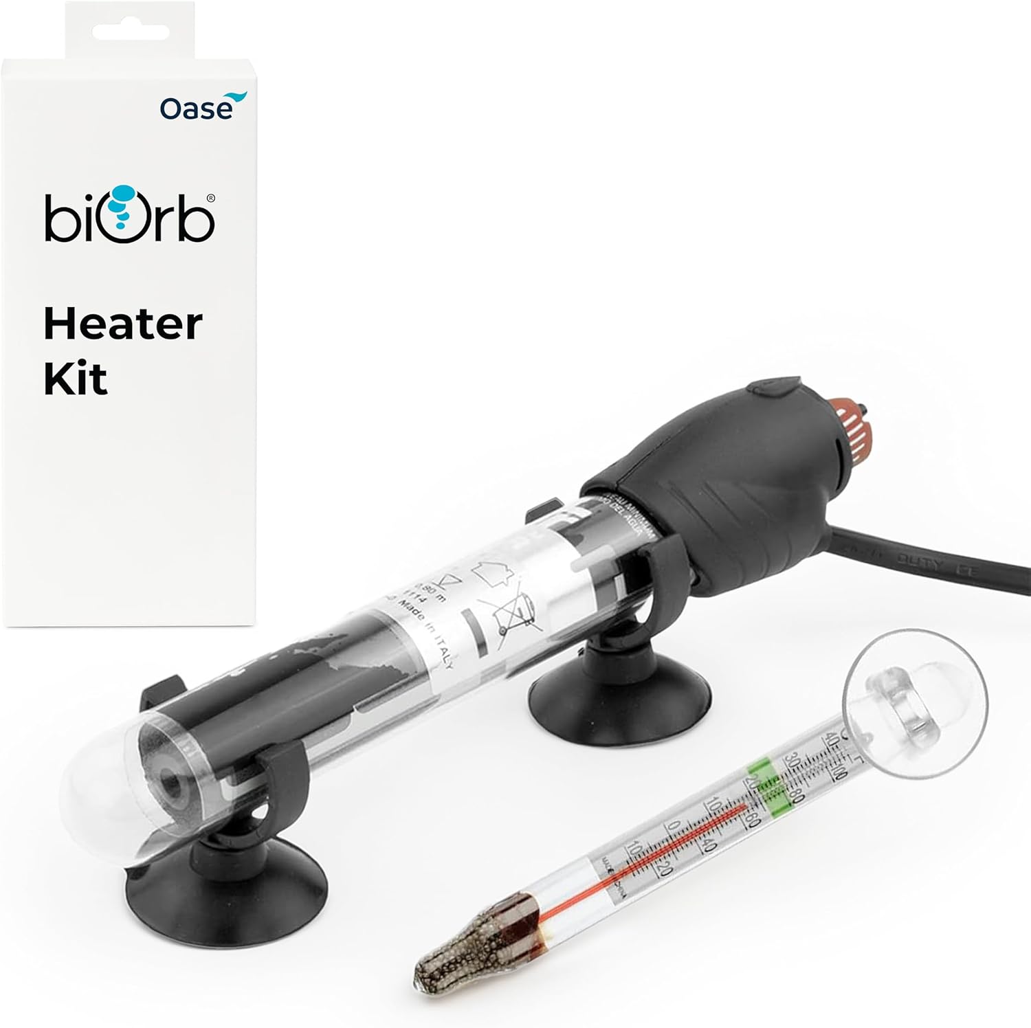 biOrb Aquarium Heater Pack 50W Fish Tank Heater With Thermometer