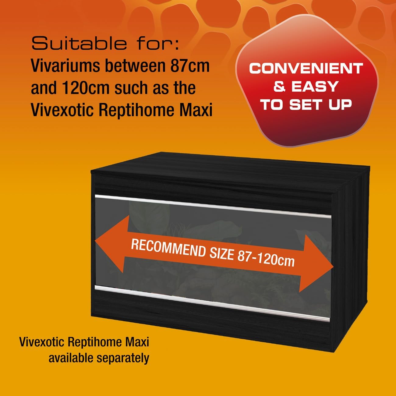 Exo Terra Leopard Gecko Vivarium Accessory Kit with Heating, UVB & Substrate