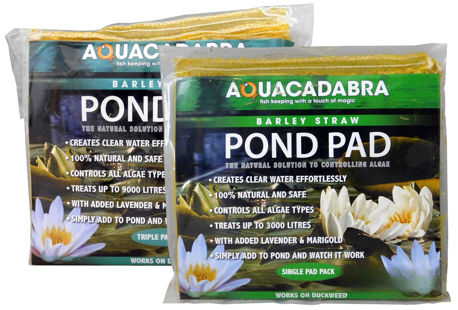 Aquacadabra Barley Straw Pond - Triple Pack