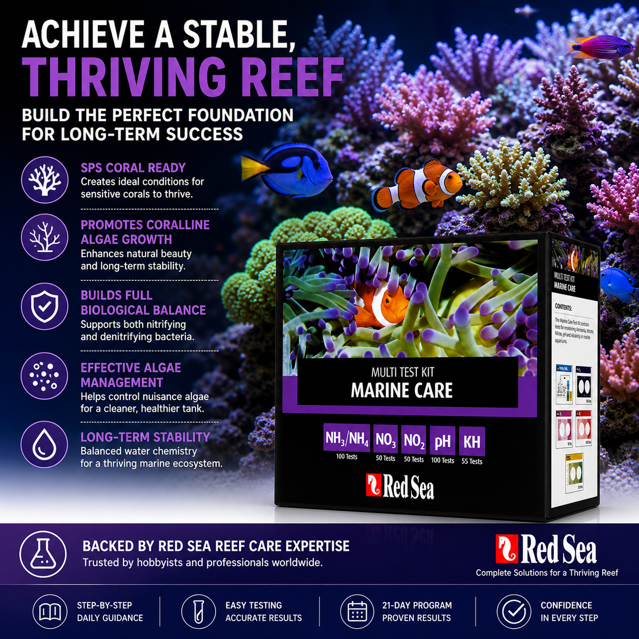 Red Sea Marine Care Test Kit - R21525