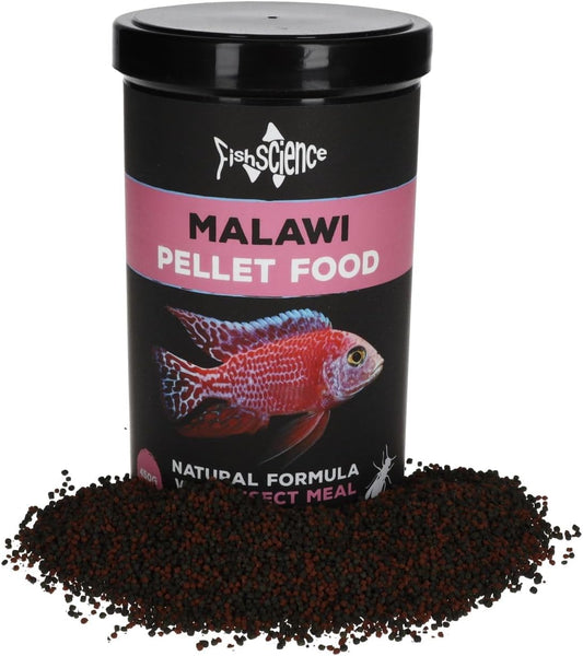 Fish Science Malawi Pellet 115g and 450g Aquarium Fish Food FishScience