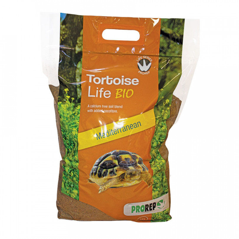 ProRep Tortoise Life Bio Substrate 10L - Reptile Mediterranean Russian Tortoises